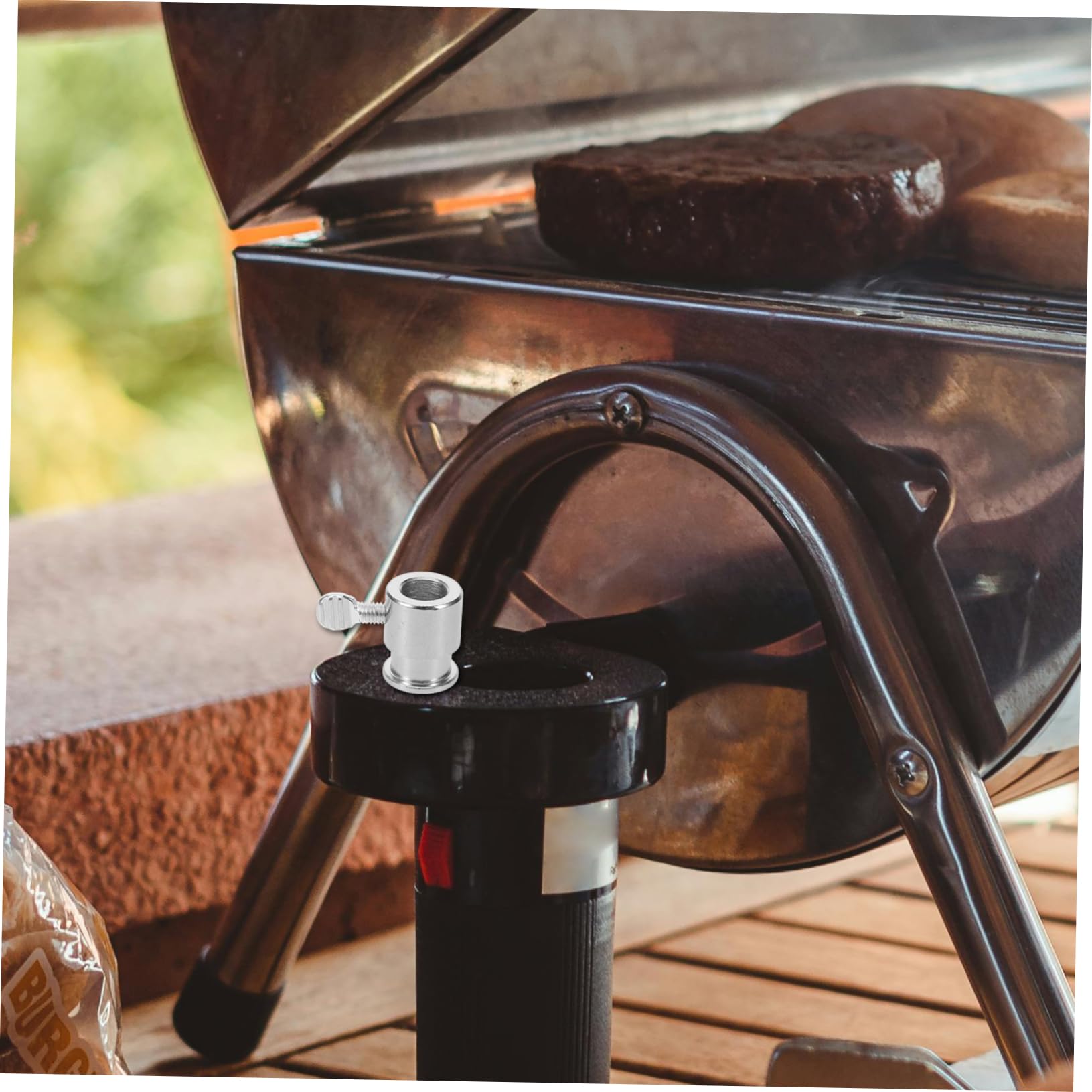 OKUMEYR 5pcs Barbecue Accessories Set Grill Fork Bolt Replacement Rotisserie Grill Fixing Tool