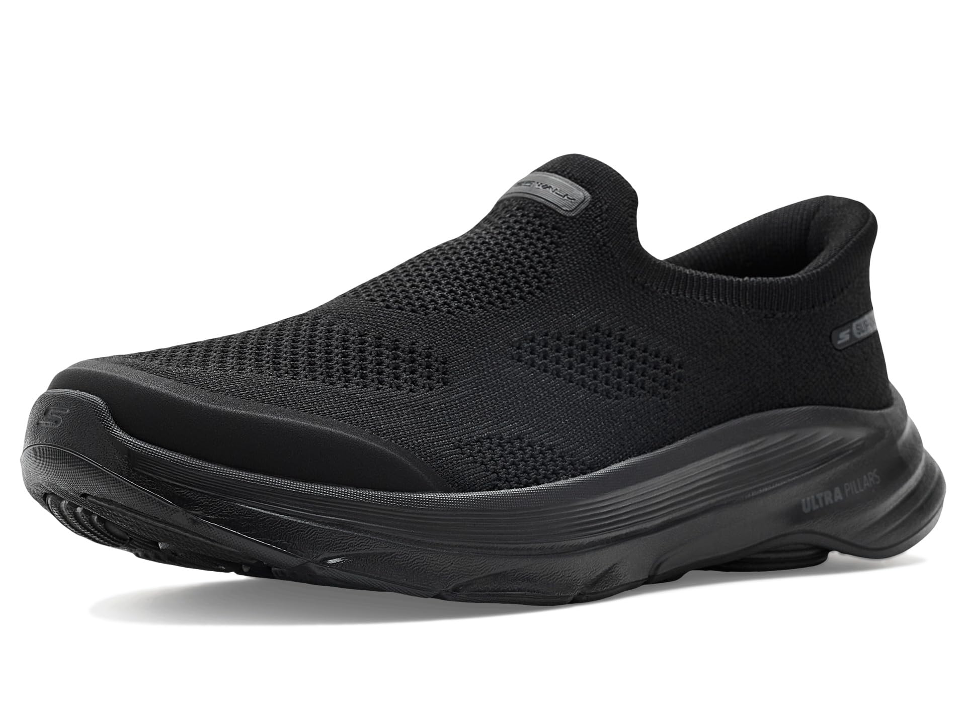 Skechers Women's Black Slip-Ins: Go Walk 8 - Nova Sneaker In Size 7 | Textile/Synthetic, Vegan, Machine Washable