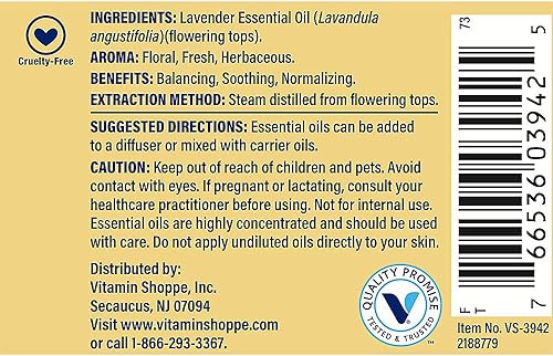 Miniatura 3 de Lavanda, aceite esencial 100% puro, equilibrante, calmante y normalizador, aromaterapia (1 onza líquida)