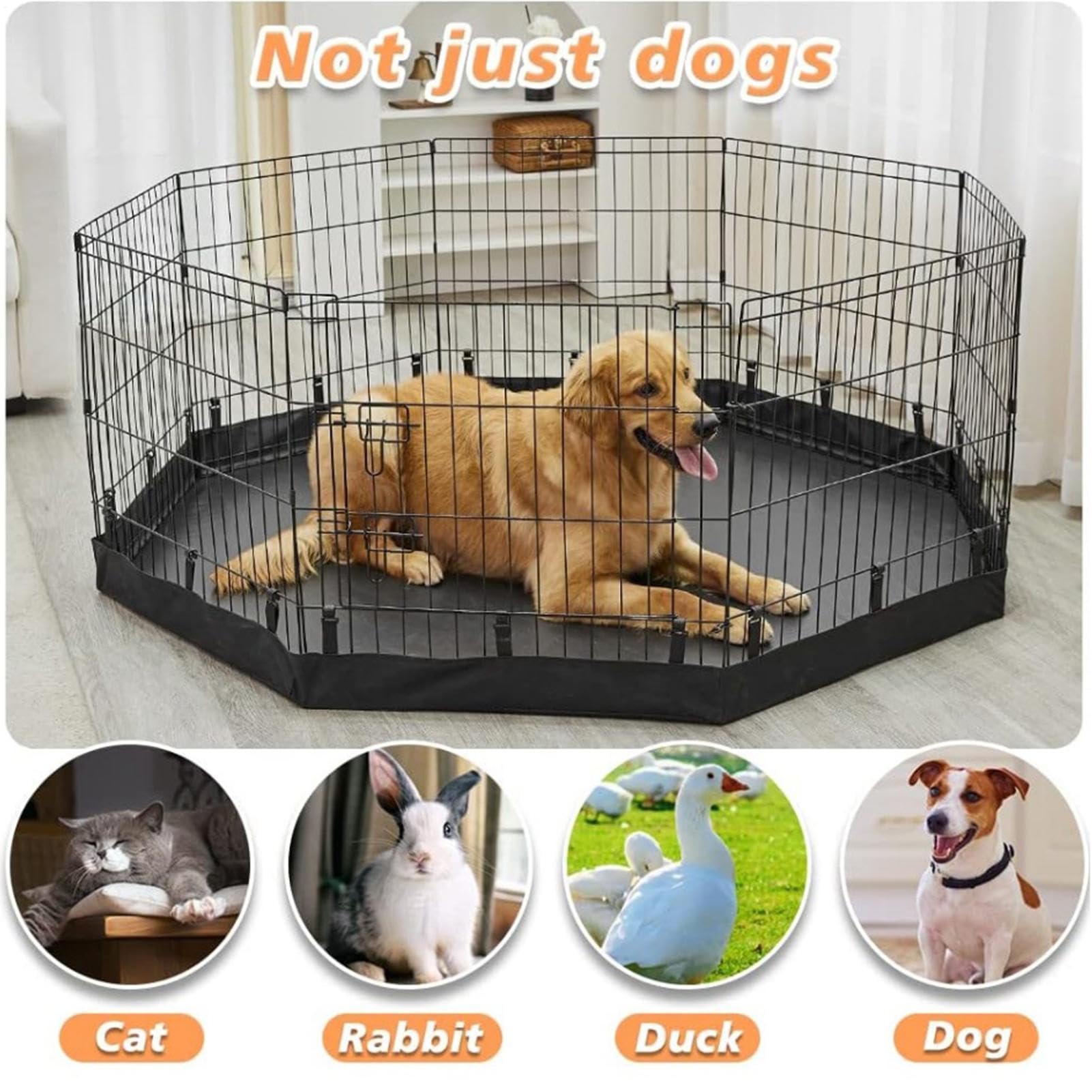 Almohadilla de para Gatos de Interior, cojín Grueso, diseño portátil, tapete Impermeable Resistente, Almohadilla Suave Antideslizante para Cachorros y Perros pequeños, Suelo Protector para