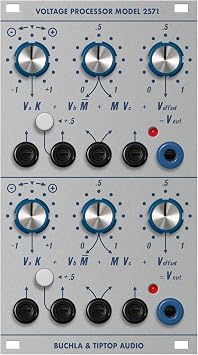 Tiptop Audio Tiptop Audio 257t Dual Control Voltage Processor Eurorack Module