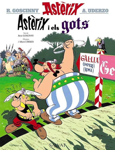 Portada de Astèrix i els gots