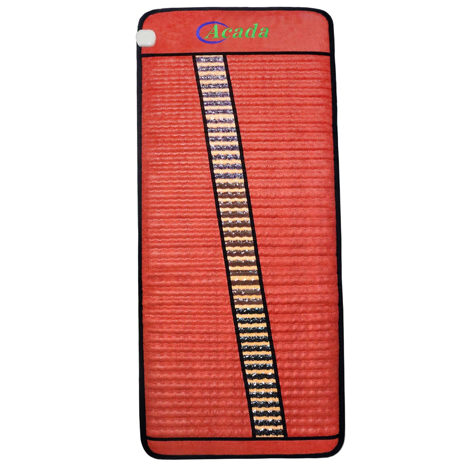 ACADA Far Infrared Heating Pads Large for Full Body Biomat Infrared Mat with Adjustable Timer and Temperature Controller Bio Mat (Amethyst Tomaline Obsidian, 59" x 23.7")