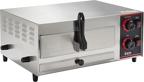 Miniatura 4 de Winco Horno eléctrico de pizza de grado comercial EPO-1