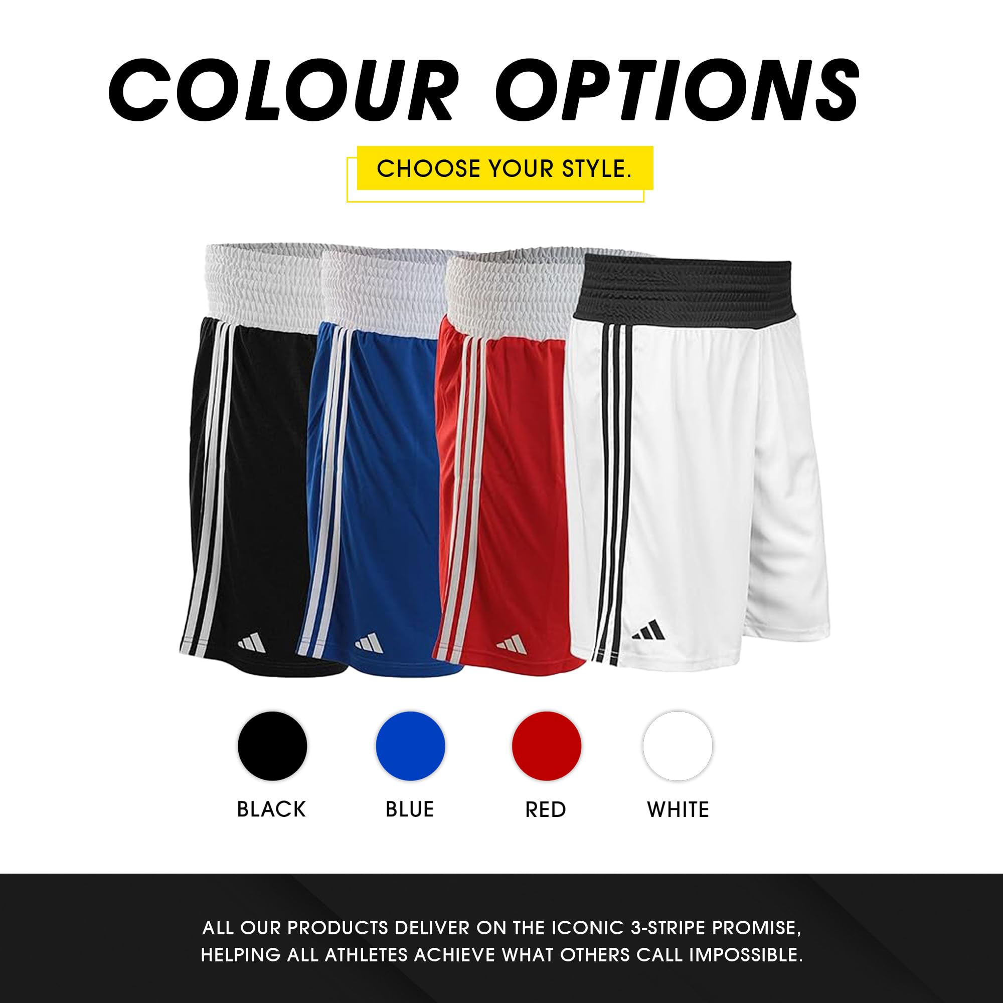 adidas Dziurkacz Podstawowy - adidas Męskie spodenki bokserskie, czerwone, L Mężczyźni