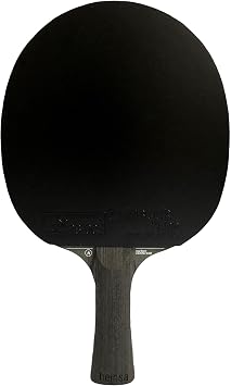 Carbon Professional Table Tennis Bat ITTF Competition Approved Black Edition Made of Light Walnut with Premium Packaging and Balls