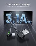 [3 Pack] USB C Charge Cable, Mcdodo [1.6+4+10ft 3.1A] QC 3.0 Fast Charging Nylon Braided Type C Cable, Phone Charger Cord with Organizing Strap for Samsung S20 S10 S9 Note10 Huawei Google Motorola etc