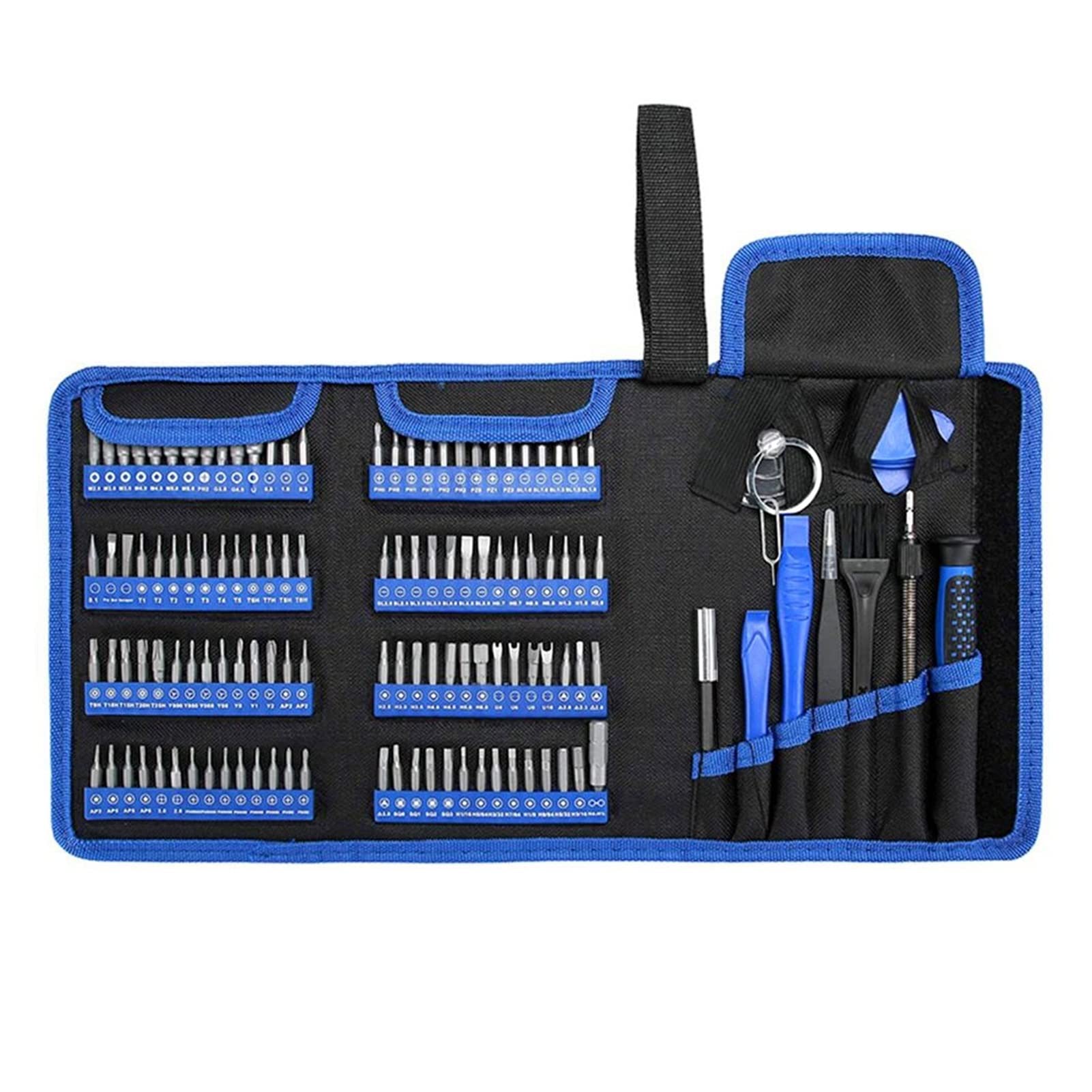 Ensemble de tournevis portatifs Jeu de tournevis de précision 126 en 1 embout de tournevis embout magnétique hexagonal outils ménagers multifonctions Kit d'outils de réparation de téléphone portable