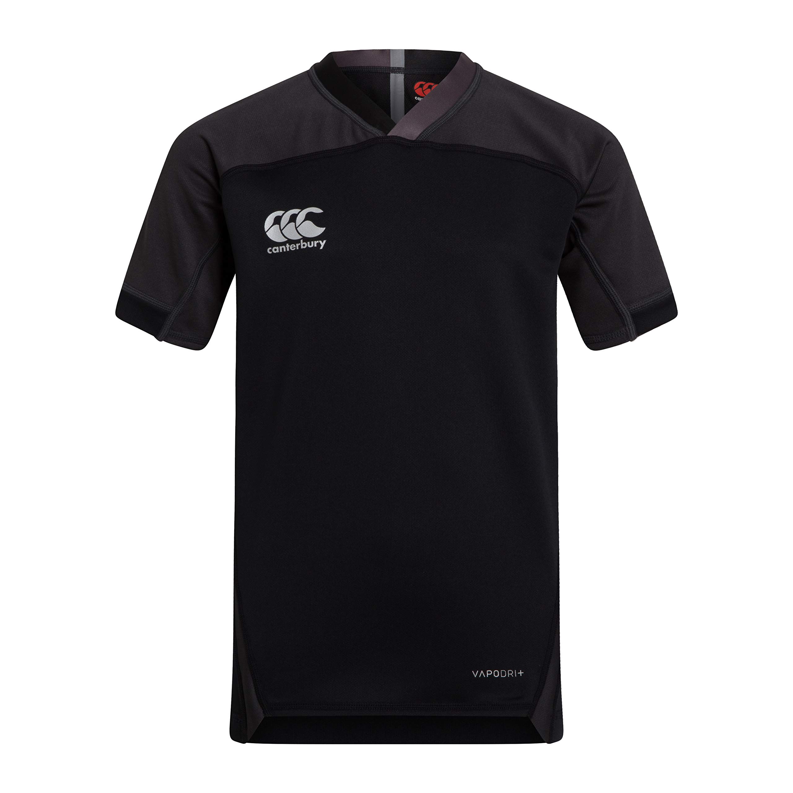 Canterbury Junior Unisex Vapodri Evader Hooped Rugby Jersey | Vapodri Technology | Pro Athletic Fit | Durable Rugby Jersey