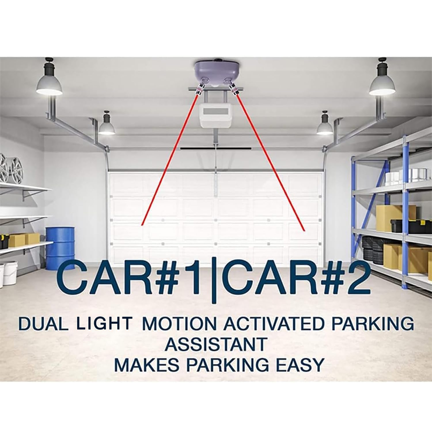 Asistente de estacionamiento activado por movimiento, sensor de estacionamiento ajustable de 360 grados, ABS de alta calidad, ángulos más amplios para guía de estacionamiento de automóviles