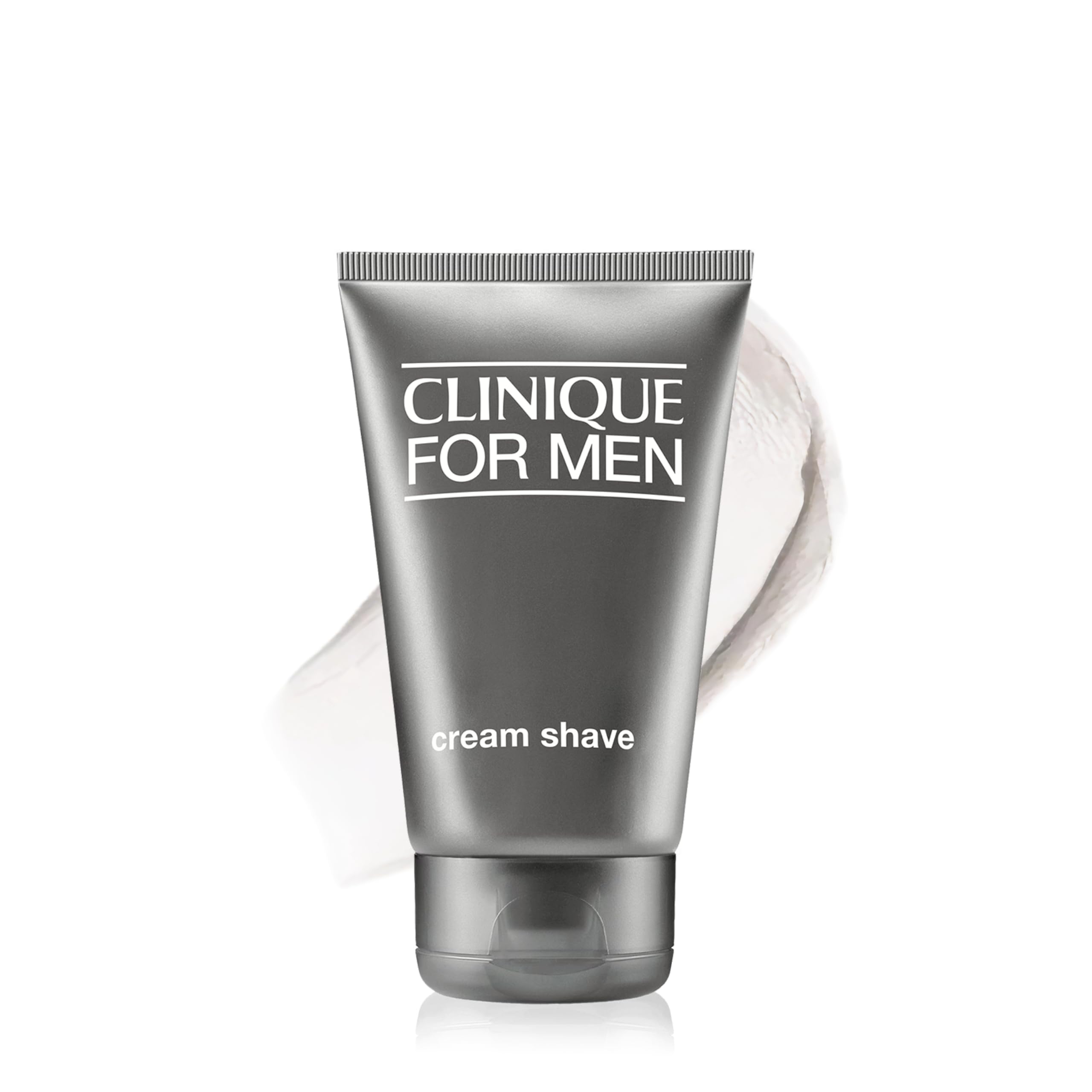 Clinique For Men Cream Shave Shaving Cream | Rich Dry Skin Formula | Hydrating | Softens Beard + Soothes, 4.2 Fl Oz