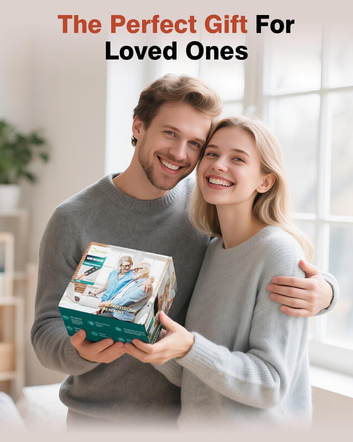 cotsoco Hand Massager, Cordless Electric Hand Massager for Arthritis and Carpal Tunnel, 6 Levels Therapy Massager with Heat and Compression, Birthday Gifts for Women Husband, Gifts for Men Women - Image 8