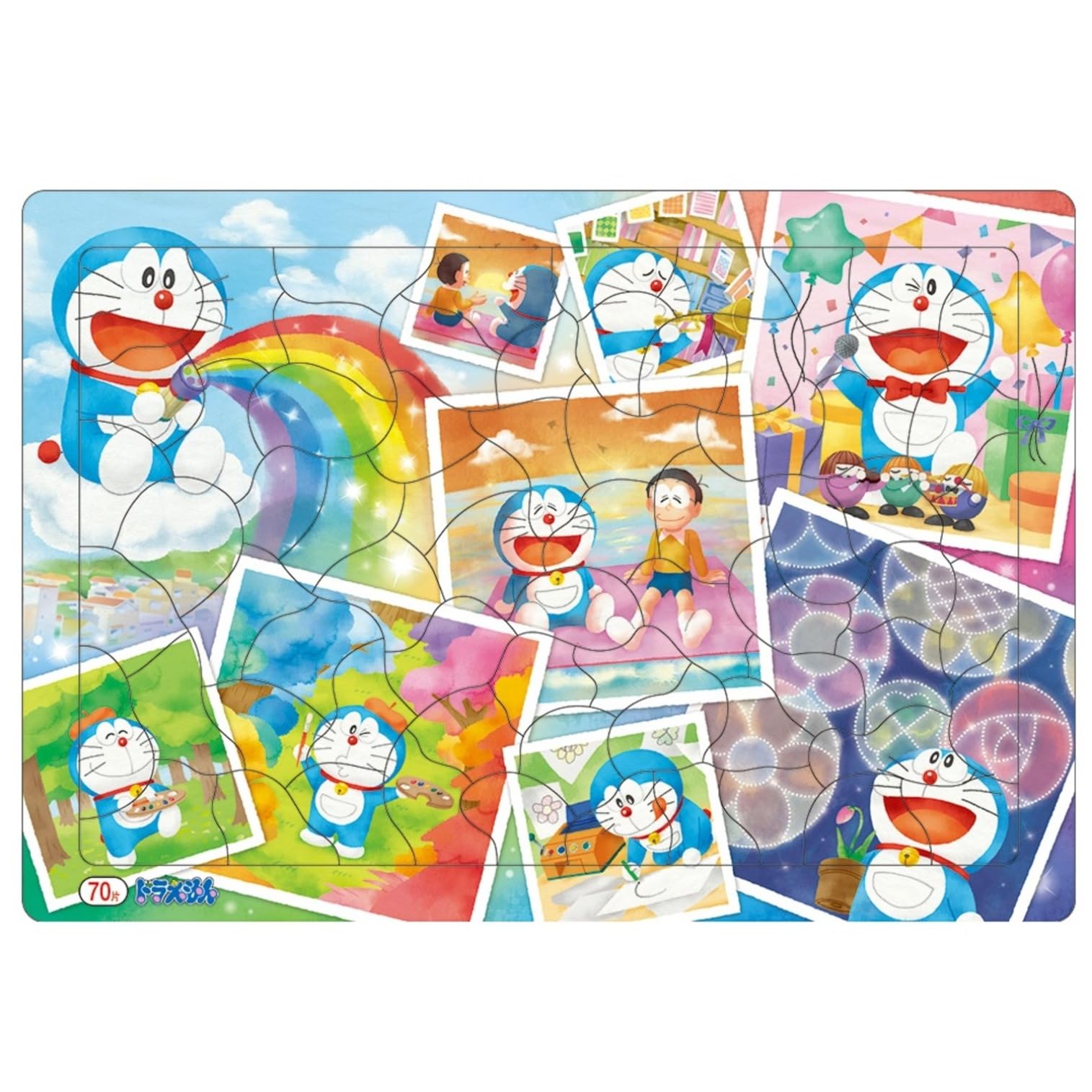 Amazon.co.jp: ショウワノート ドラえもん パズル 70ピース B4