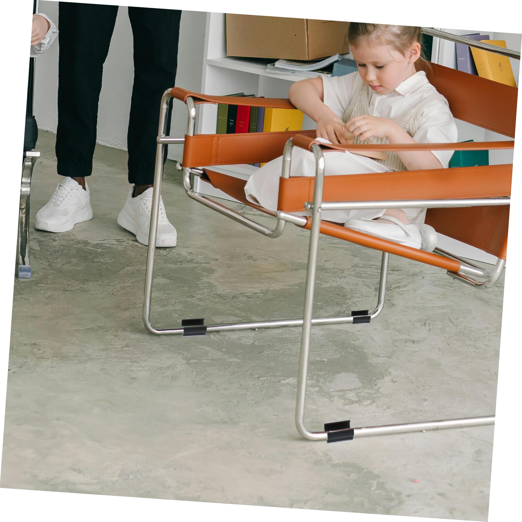 HOMSFOU 50piezas Almohadillas De Fieltro U-Shaped para Patas De Sillas De Suelo para Muebles Amortiguadores De para Pisos De Accesorios Antideslizantes y Resistentes