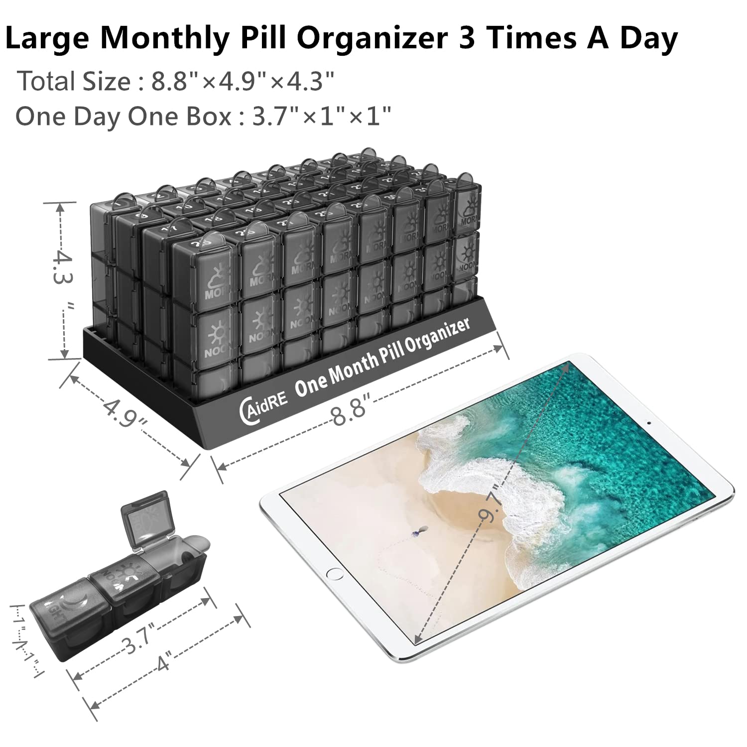 CAidRE Personal Pill Organizer