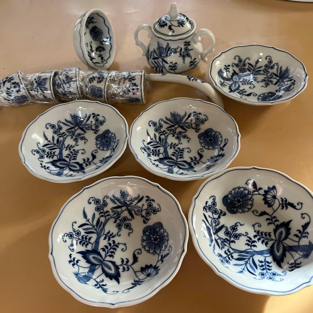 Blue Danube ブルーダニューブカップ&ソーサー2客 コーヒーカップ2個