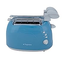 Tognana Iridea, Tostapane con Pinza, plastica – acciaio inox, Carta da Zucchero