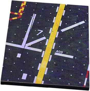 1/72 Fighter Airport Runway Model, Statics Runway Decoration, Aircraft Parking Apron, Scene Model, Style A