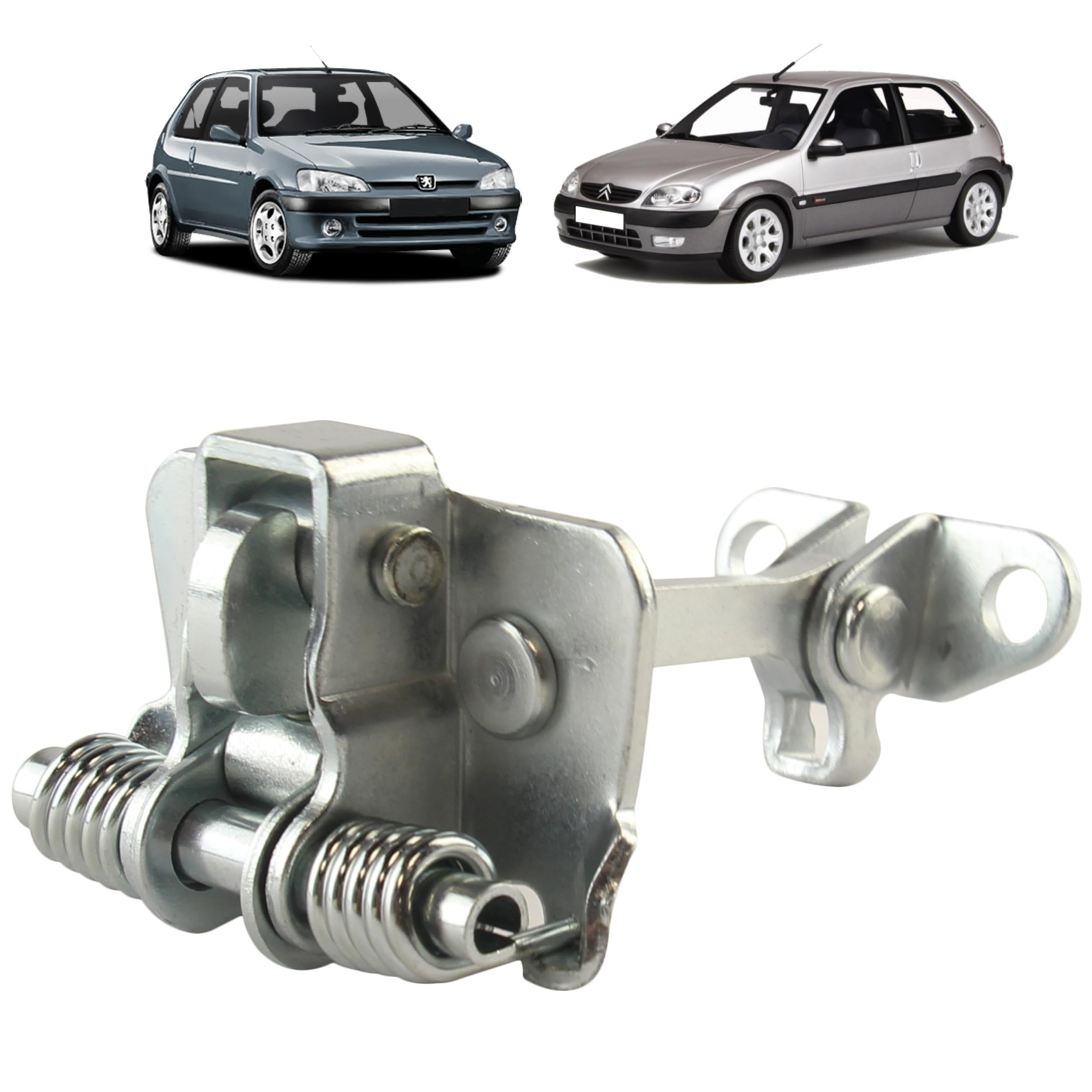 Arret de porte Saxo Peugeot 106 tirant avant universel mecanisme de rechange carrosserie