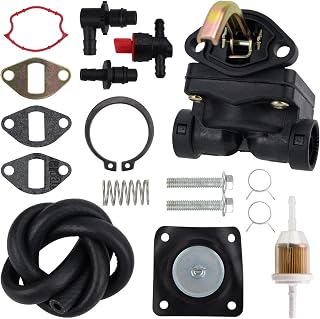Fuel Pump For Kohler 1255902-S 1255901-S 1239303 1255901 12 559 02-S 12 559 01-S 12 393 03 CH CV 11-16Hp Motor Craftsman LT1750 for John Deere LX173 LT133 LX173 AM133627 for Toro 74603 74702