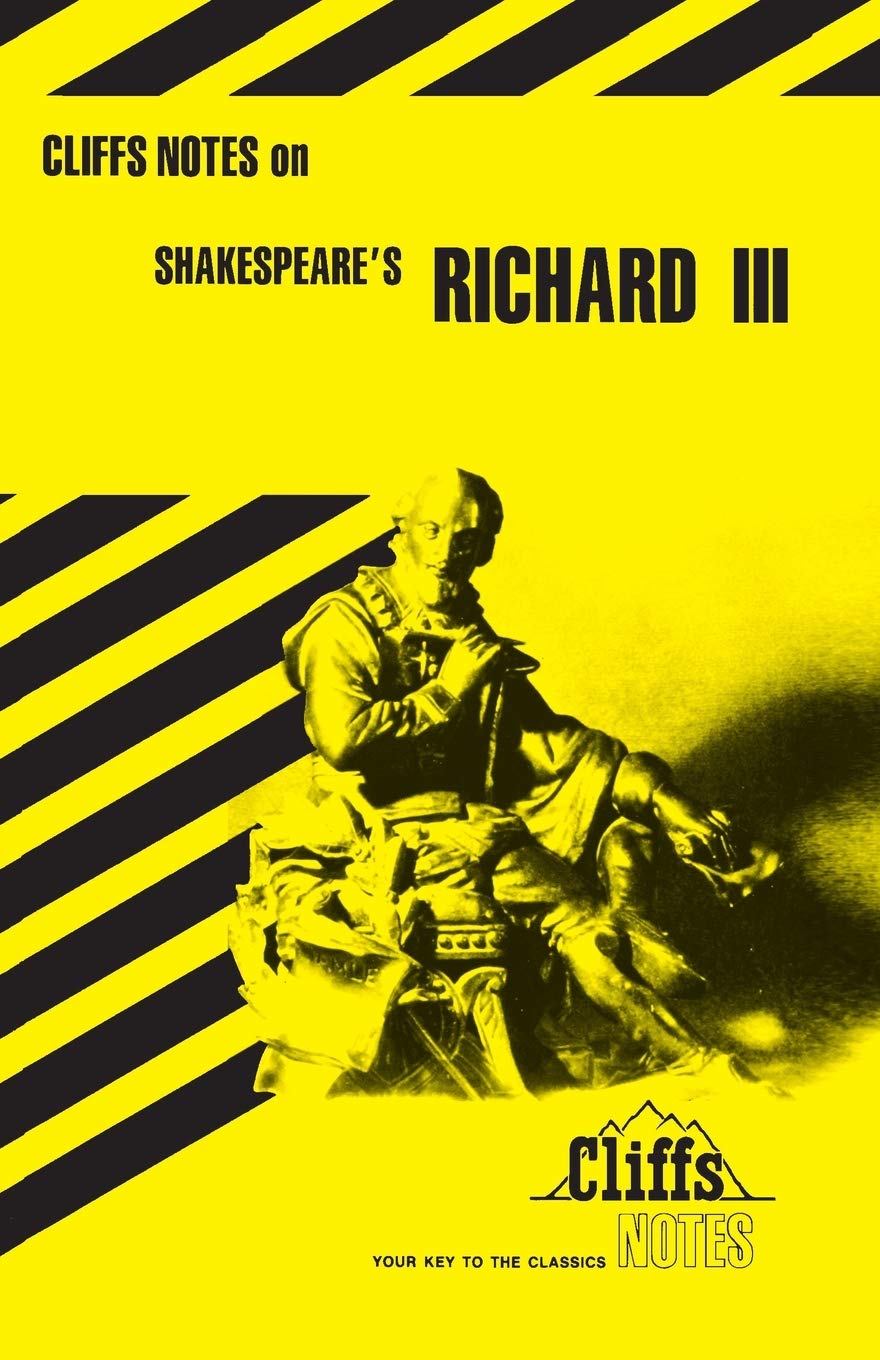 Cliffs Notes Inc.,U.S. on Shakespeare's "King Richard III"
