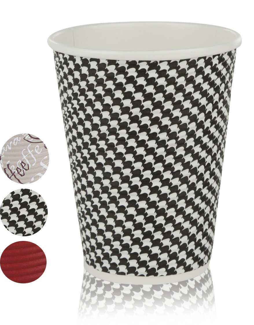 Coffee cup sleeve pattern