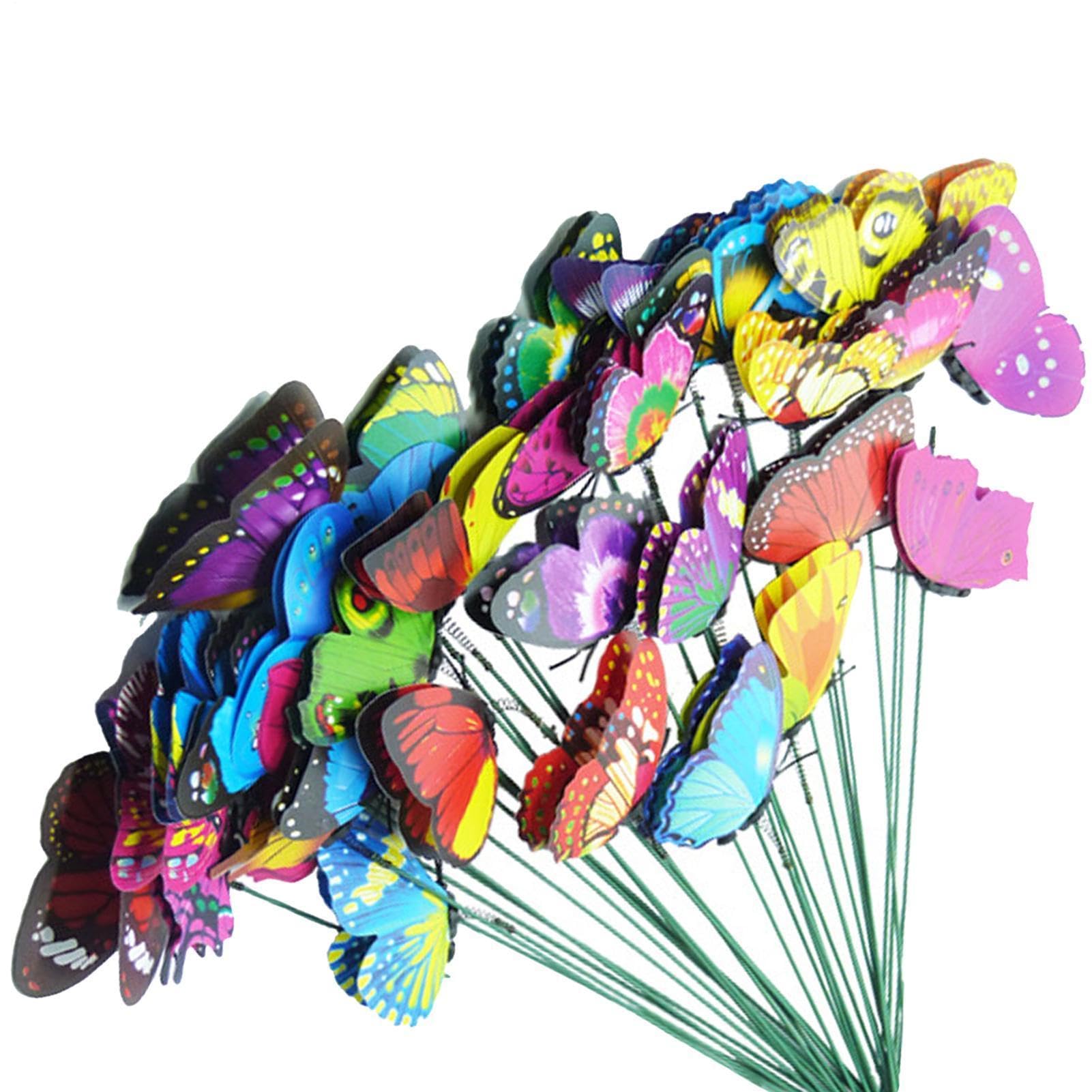 Pics papillon pour arrangements floraux durables : colorez votre salle de séjour facilement