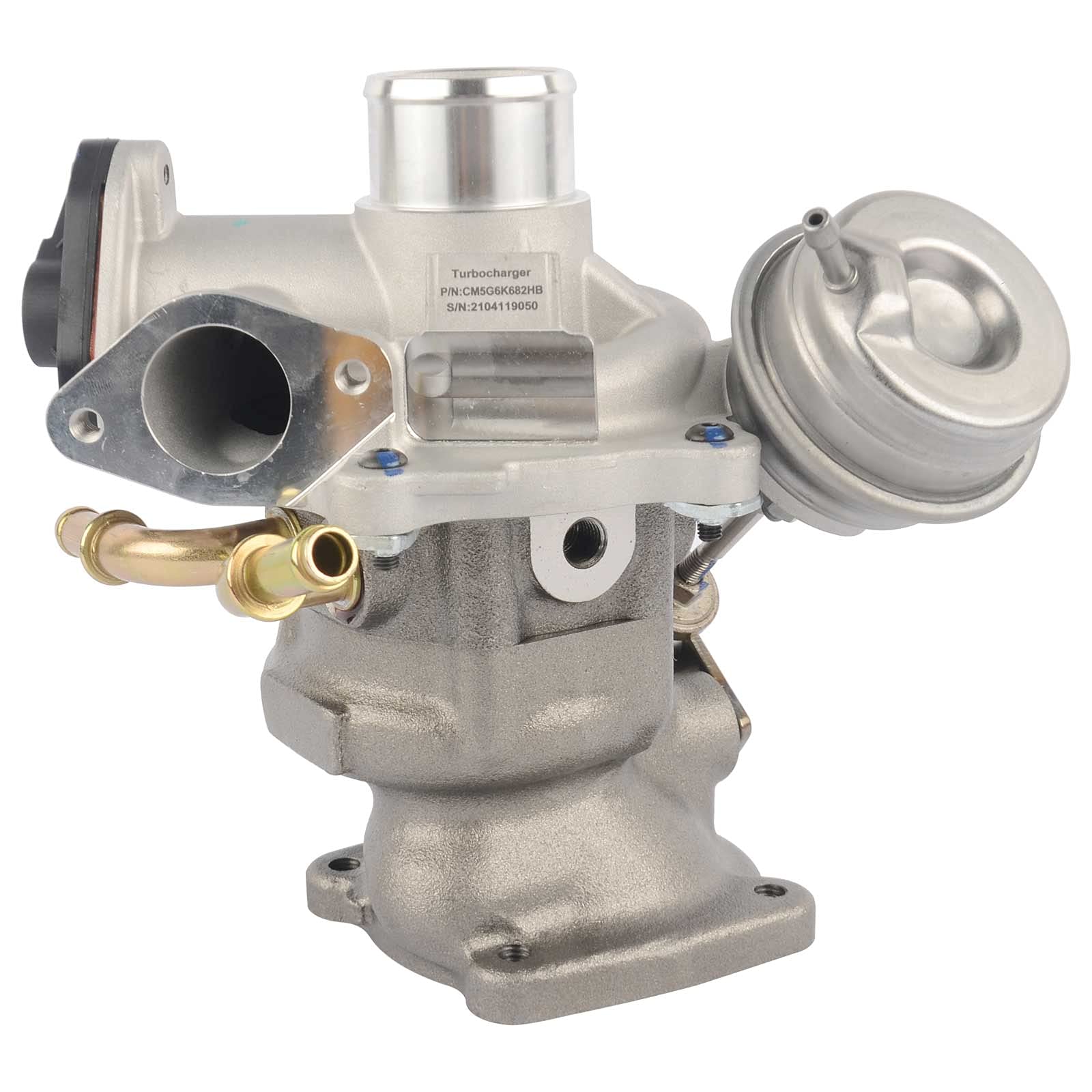 Bisenya #1761178 CM5G6K682HC Turbocompressore Compatibile con C-MAX, Focus III, Tourneo Connect, B-MAX, Fiesta VI 1.0 Eco-Boost