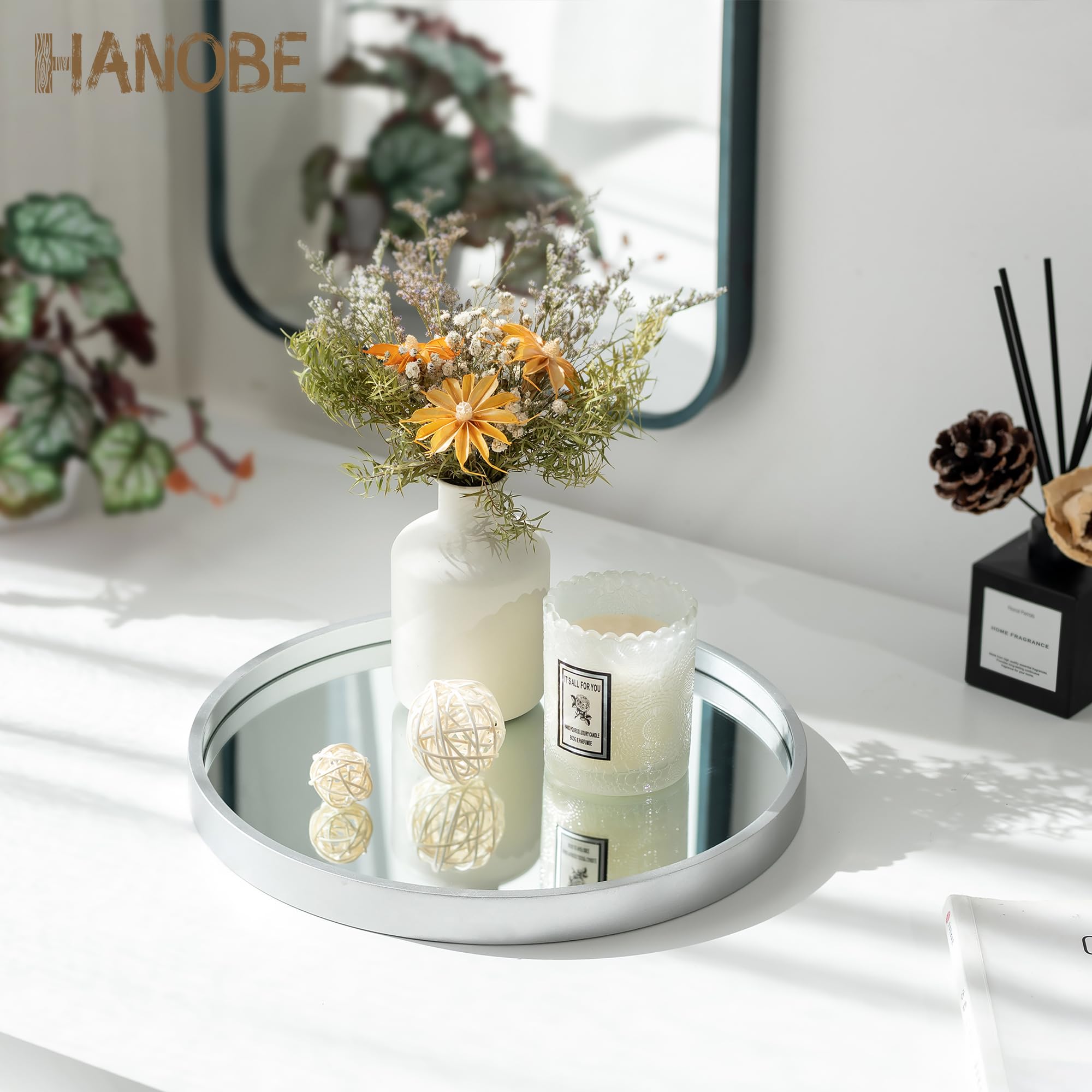 鏡 WALNUT TRAY MIRROR WALNUT STAND MIRROR ウォルナット スタンドミラー【送料無料