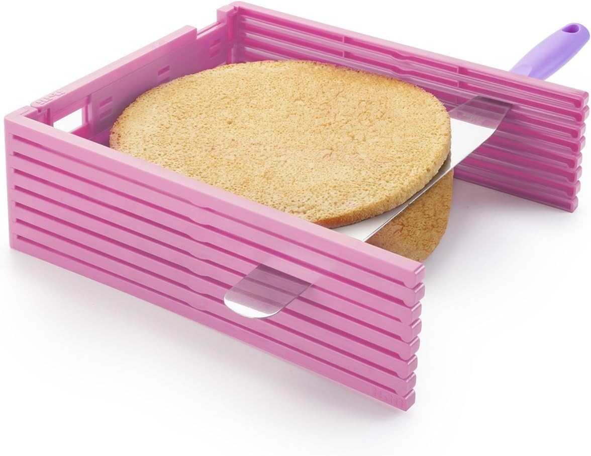 Ibili Layer Cake Slicing Kit, Pink, 20 x 10 x 10 cm