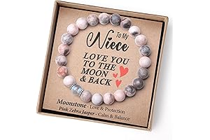 Aunt to Niece Gifts, Auntie Bracelets for Teen Girls, Inspirational Bracelets for Niece
