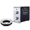 AmScope Dual Channel White Ultraviolet LED Ring Light