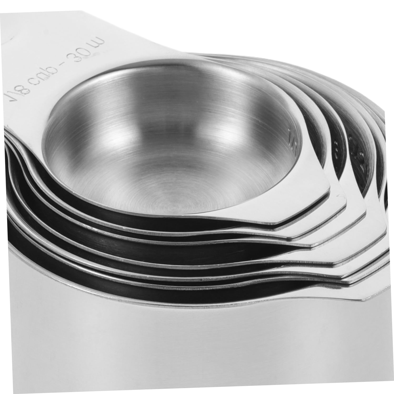 MAGICLULU Misurini in Acciaio Inox con Bilancia Misurino Impilabile Misurino per Cucinare
