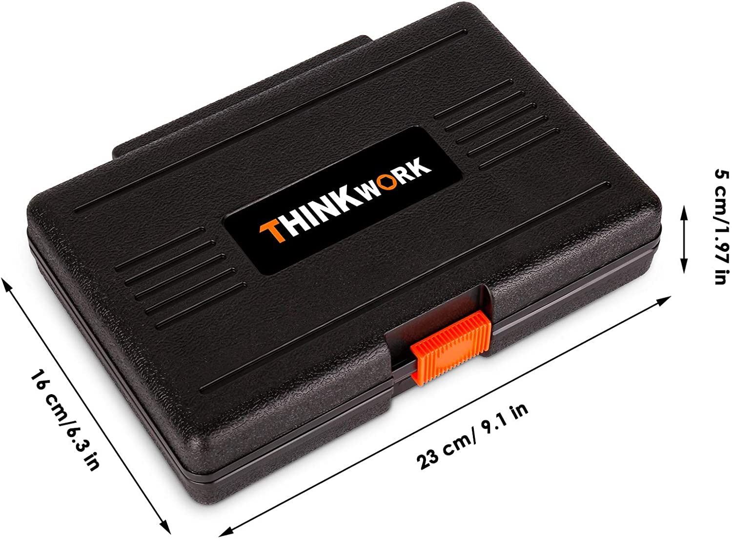 THINKWORK Set di 18 estrattori per bulloni, set di rimozione di bulloni e dadi a percussione, per rimuovere dadi e viti danneggiati, congelati, arrugginiti, arrotondati, dadi e viti