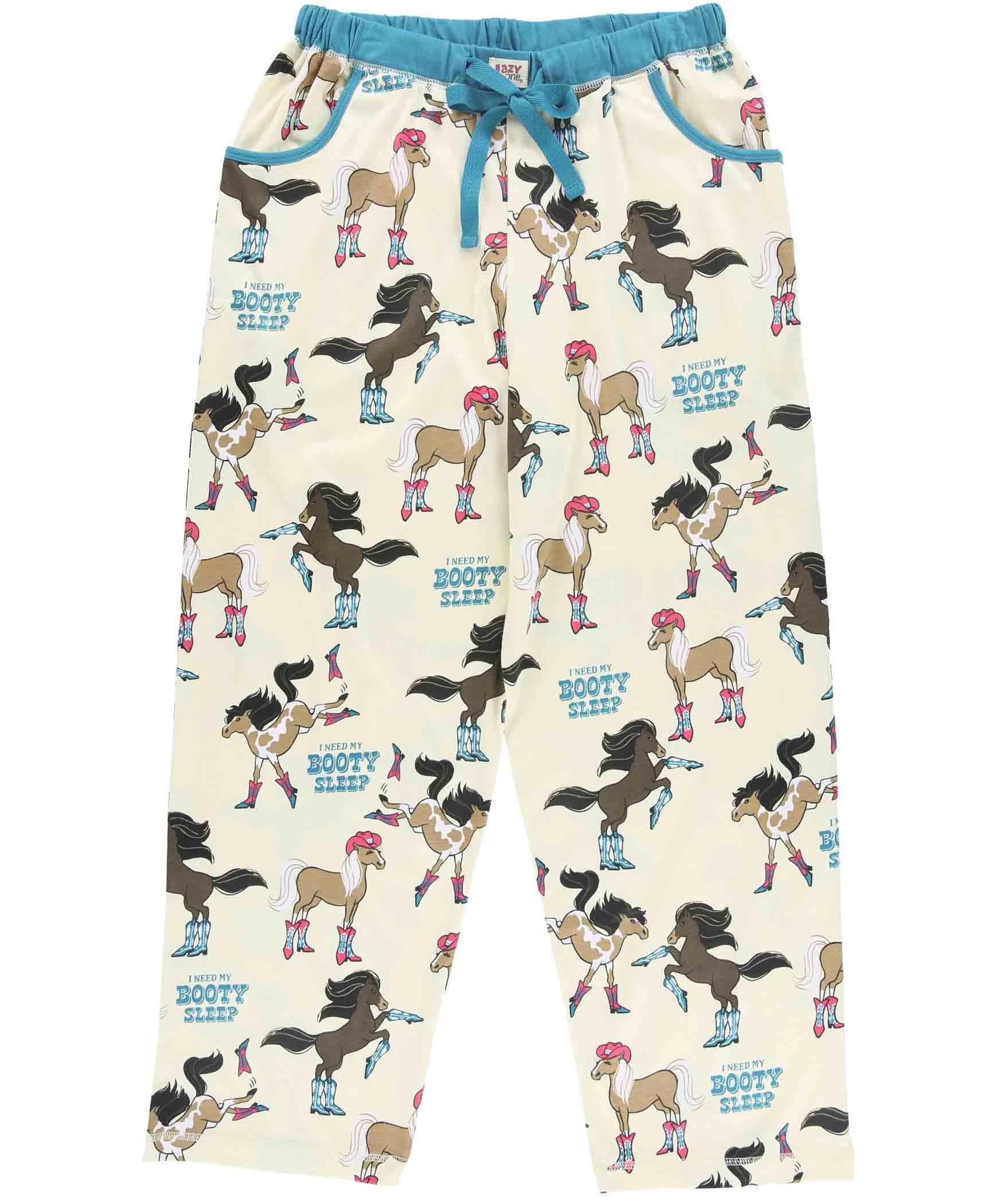 Lazy One Pajamas for Women, Cute Farm Pajama Pants and Top Separates