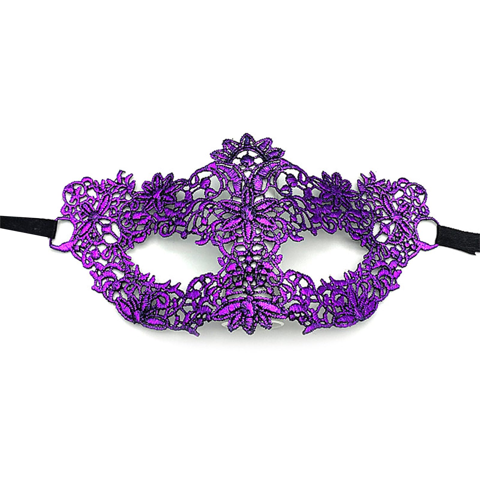 HGENAHGTF Costume Decoration Soft Elegant Masquerades Face Half Decorations