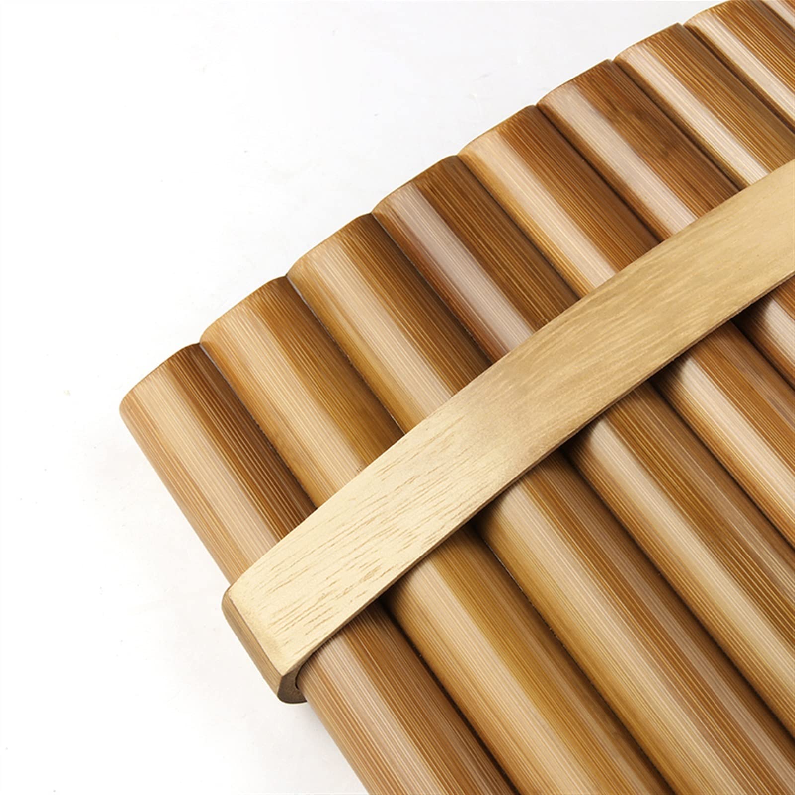 Panflöten Bambus 22 Pfeifen Handgefertigte Musikinstrumente Holzbläser Panflöte (Color : Right)