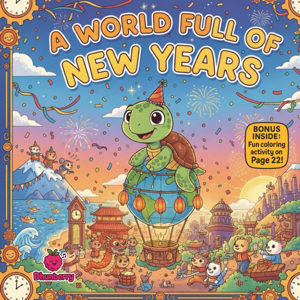 A World Full of New Years: A Joyful Rhyming Picture Book About Cultures, Curiosity, and Finding Celebration Everywhere