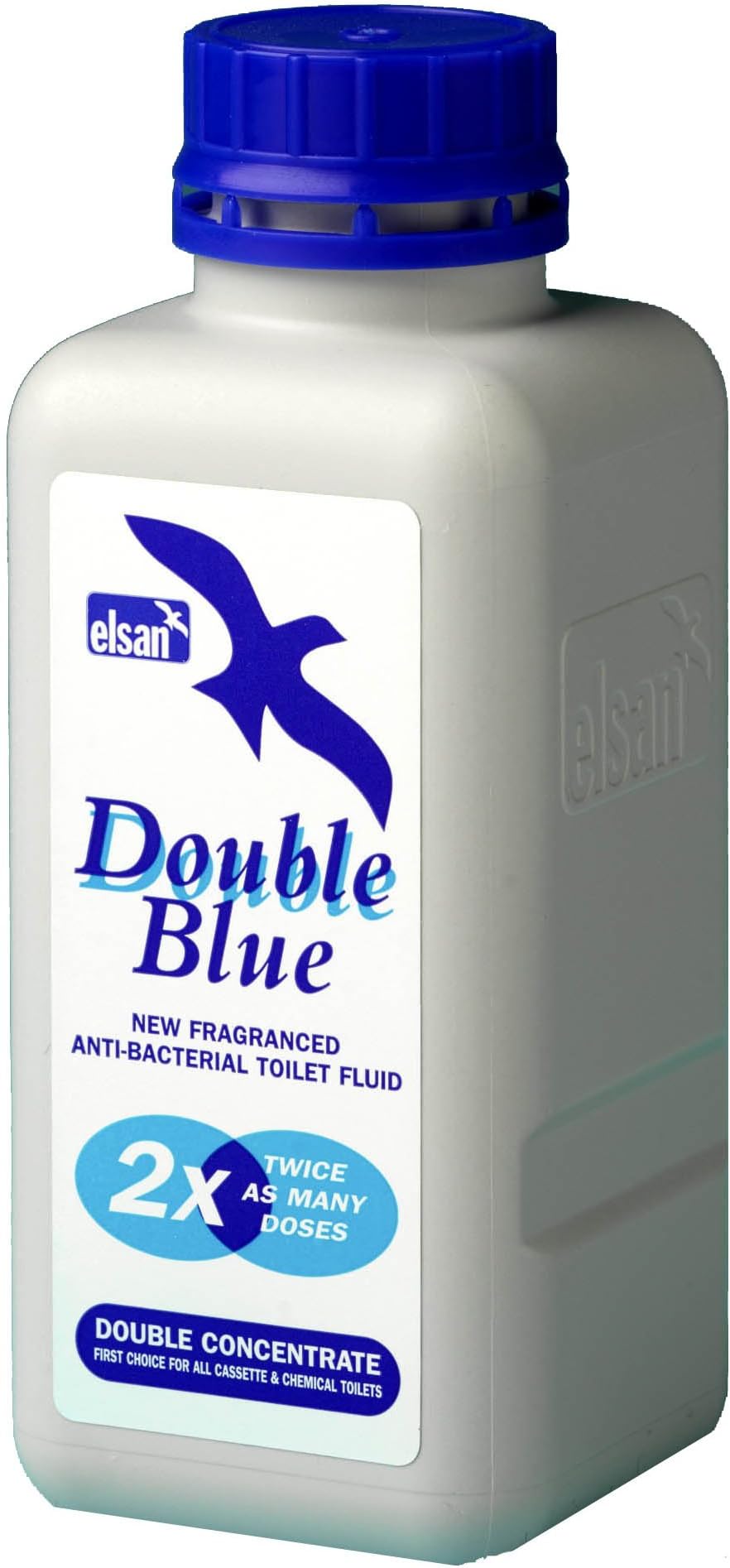 Double Concentrated Toilet Fluid - Blue, 400 ml