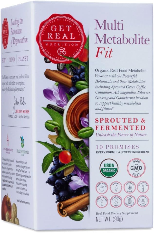 Jordan Rubin's Get Real Nutrition - Multi Metabolite Fit (90 grams)