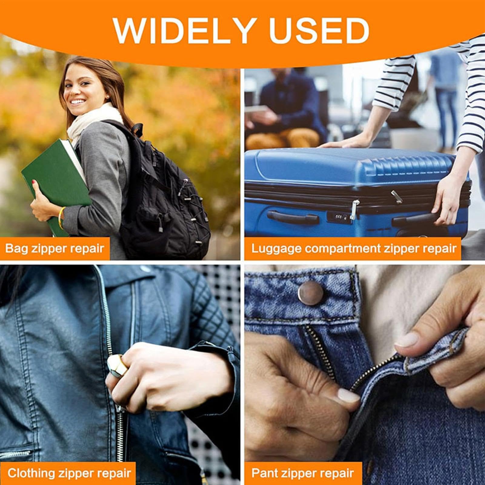 Tirador De Cremallera De Ropa Desmontable, Reemplazo Para Chaqueta, 10 Uds. Accesorios con Hebilla Desmontable