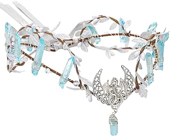 MOSTORY Couronne De Sorcière Gothique Corbeau Pour Femme