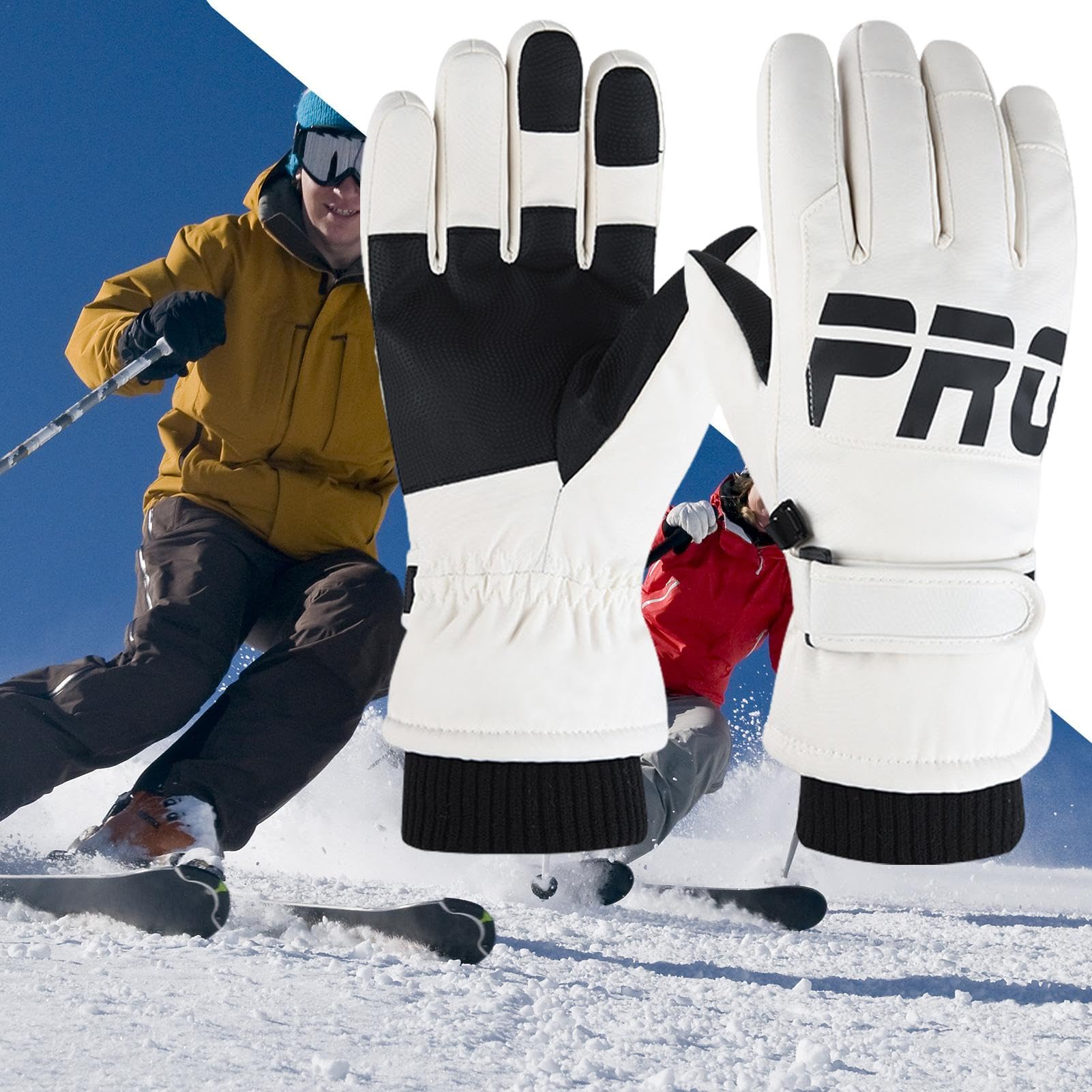Guanti Invernali Touch Screen – Caldi, Impermeabili E Antivento – Per Guida E Ciclismo