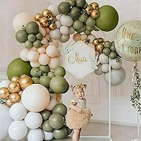 Vista 262 de PartyWoo Nude Balloons 100pcs 12 Inch Apricot Boho Fall Neutral Latex Helium Balloons for Graduation Wedding Anniversary Birthday Boy Baby Shower