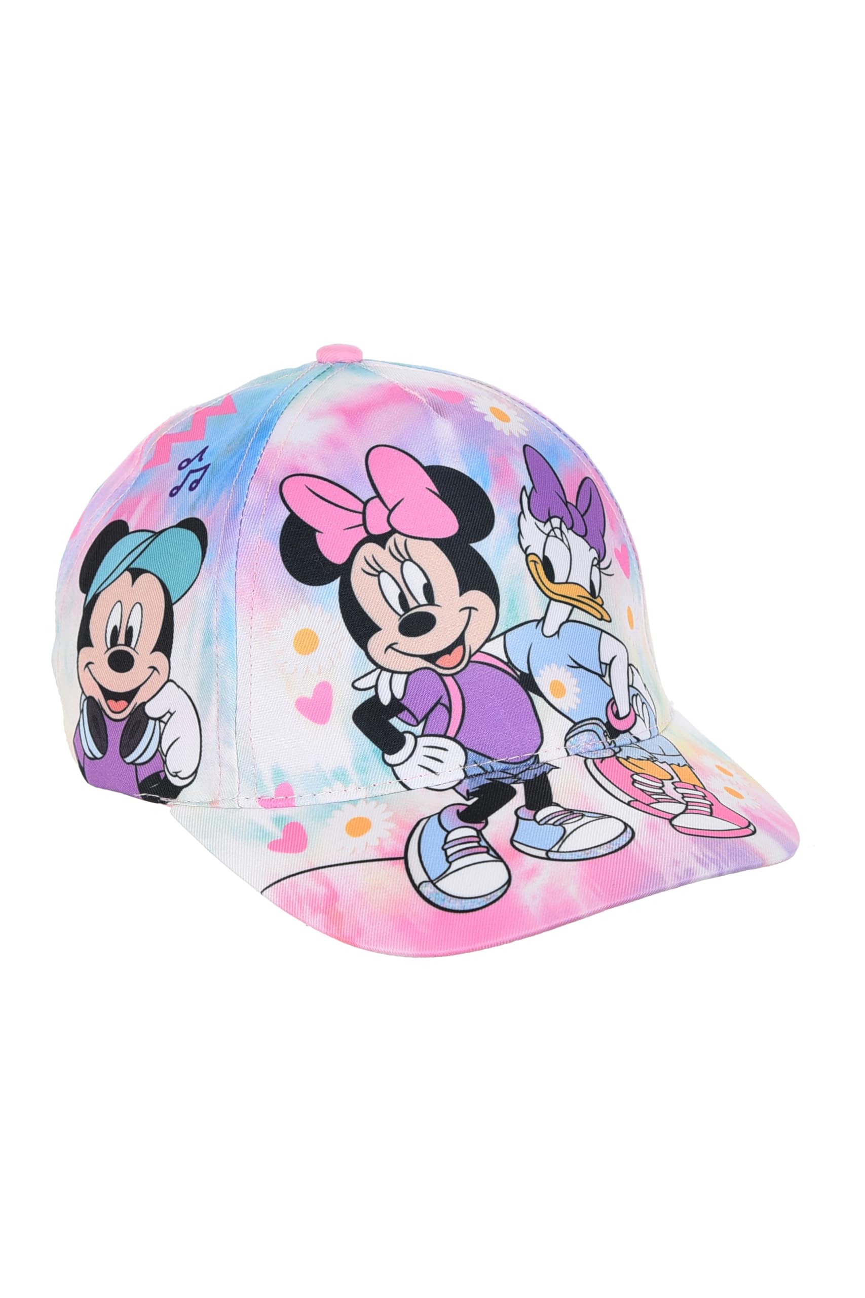 Disney Minnie Mouse para Niñas, Gorra de Beisbol de Verano Diseño Mickey Mouse, Daisy, Donald y Pluto, Regalo para Niñas