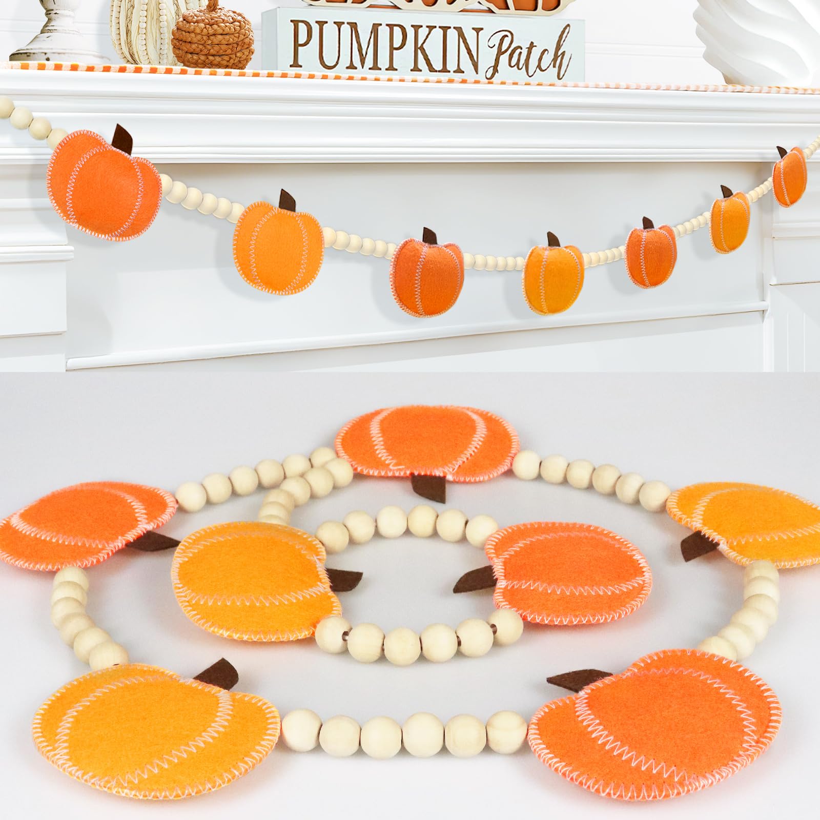 fall mantel decor product