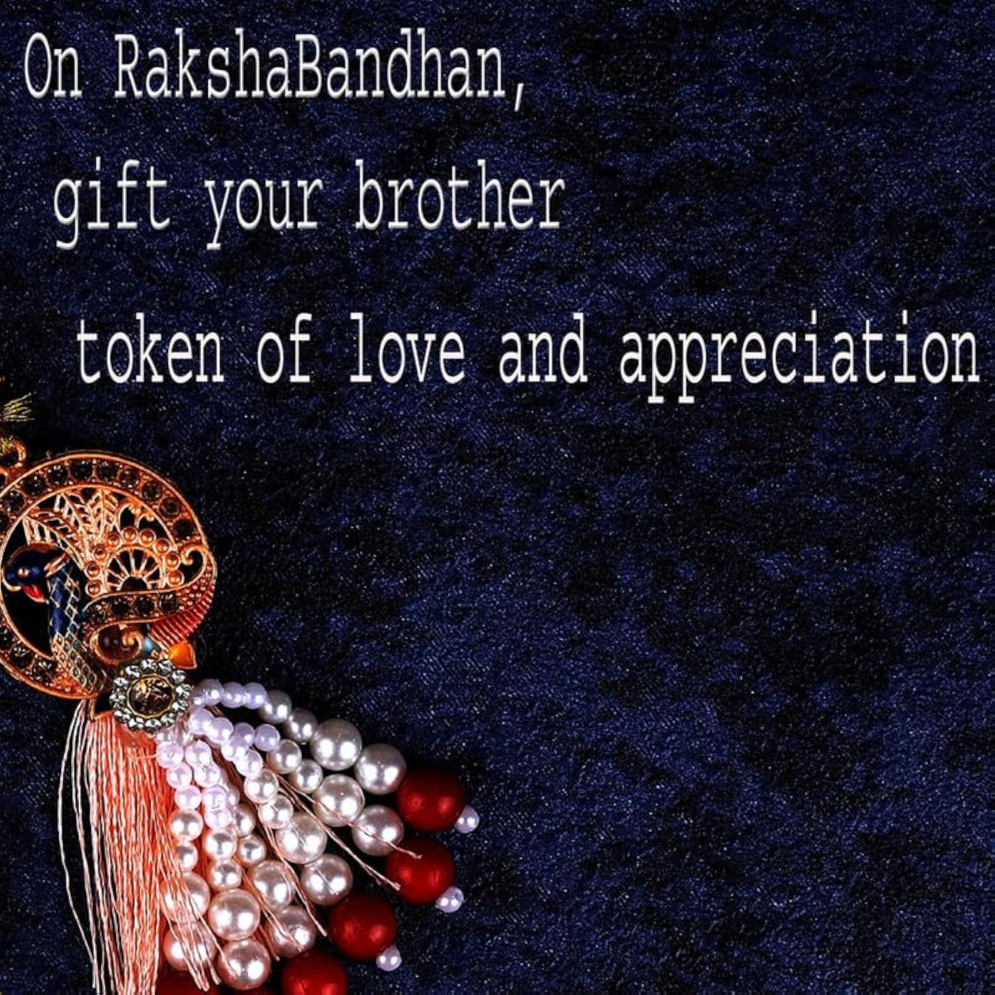 Rakhi Combo Set for Brother with Roli Chawal Pack