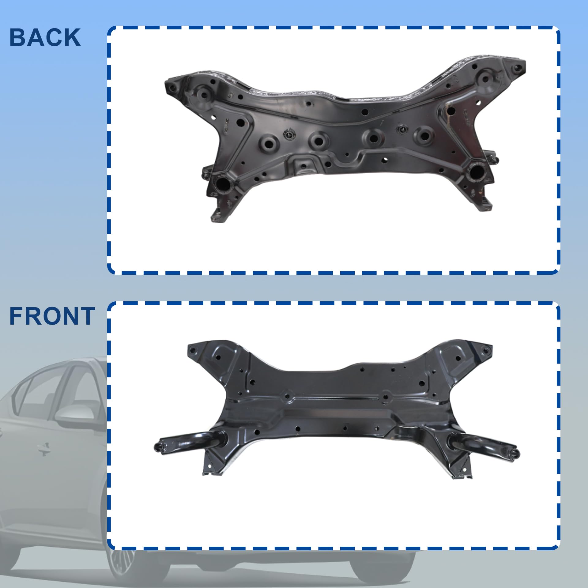 FORT製 FOR Mitsubishi Outlander Lancer 2011-16 17 Front Subframe
