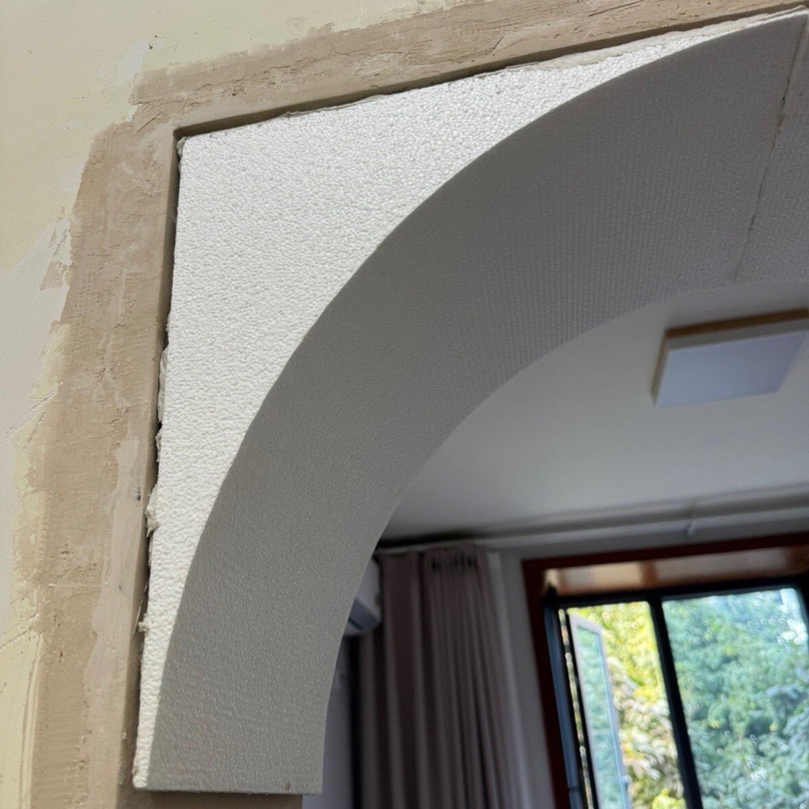 Kits de decoración prefabricados para arcos interiores con moldes de espuma para marcos de puerta 8