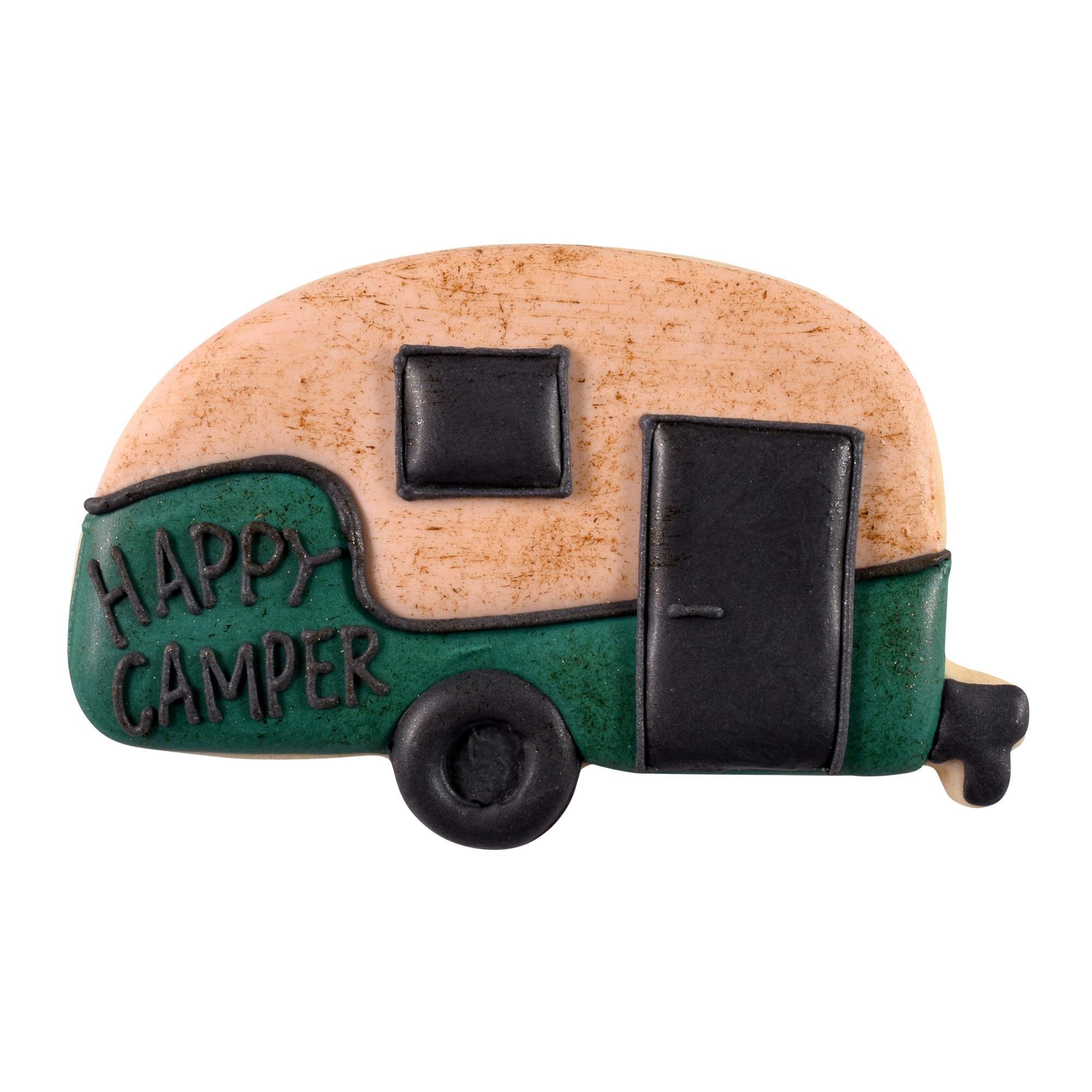 R & M International Cortador de galletas de acero estañado 8001, 9,5 cm, etiqueta de regalo